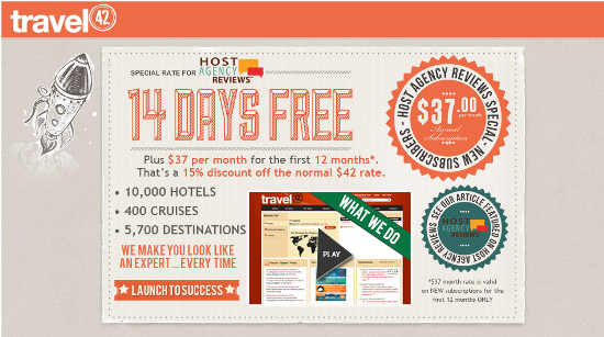 travel42 Host Agency Reviews Discount