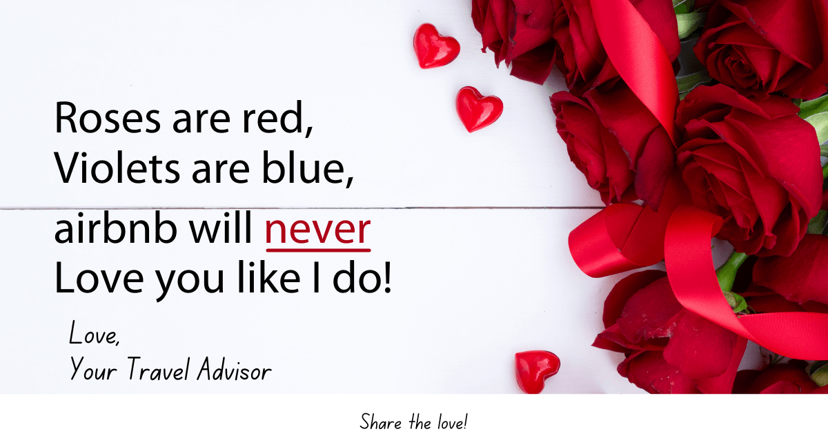 Valentines airbnb