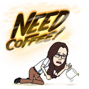 Need coffee bitmoji
