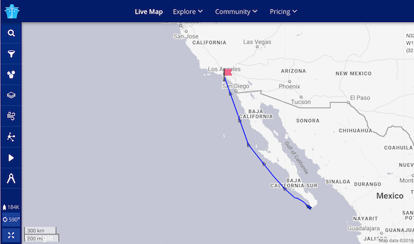 Cruise Ship Tracker – Route Tracker