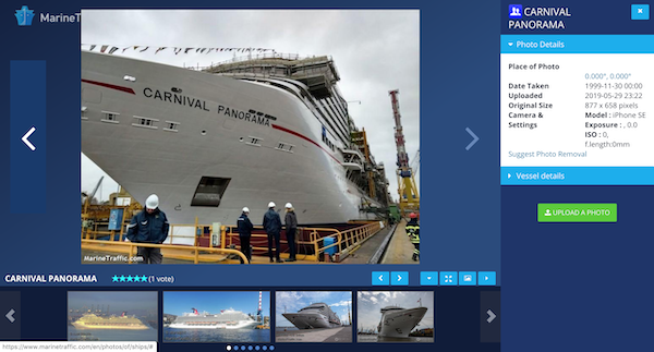 Cruise Ship Tracker Image Gallery