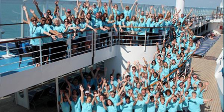 KHM Crystal Conference and Awards aboard the Carnival Conquest