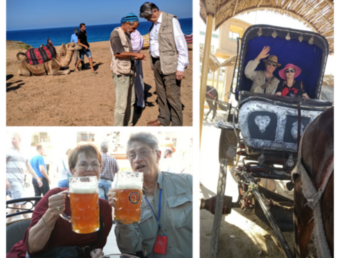 Travel highlights of Annette Hernandez and her husband, Luis Hernandez