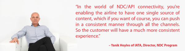 Yanik Hoyles of IATA on NDC 