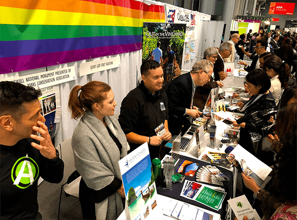 LGBTQ Travel Pavilion at NY Times Travel Show