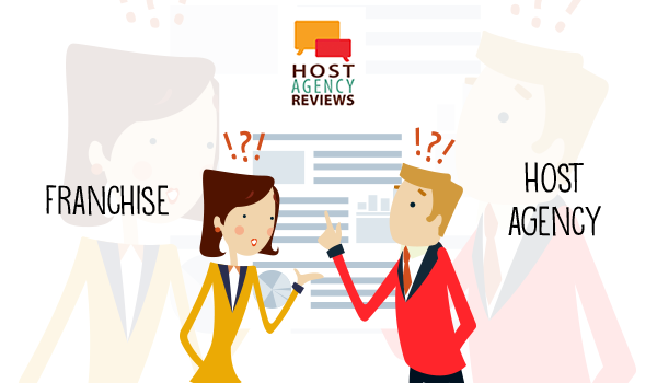 Travel agency franchise or host agency