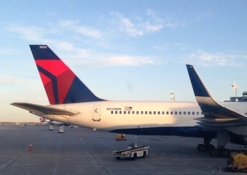 Delta airplane
