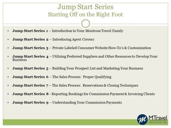 Montrose Travel Jump Start Series