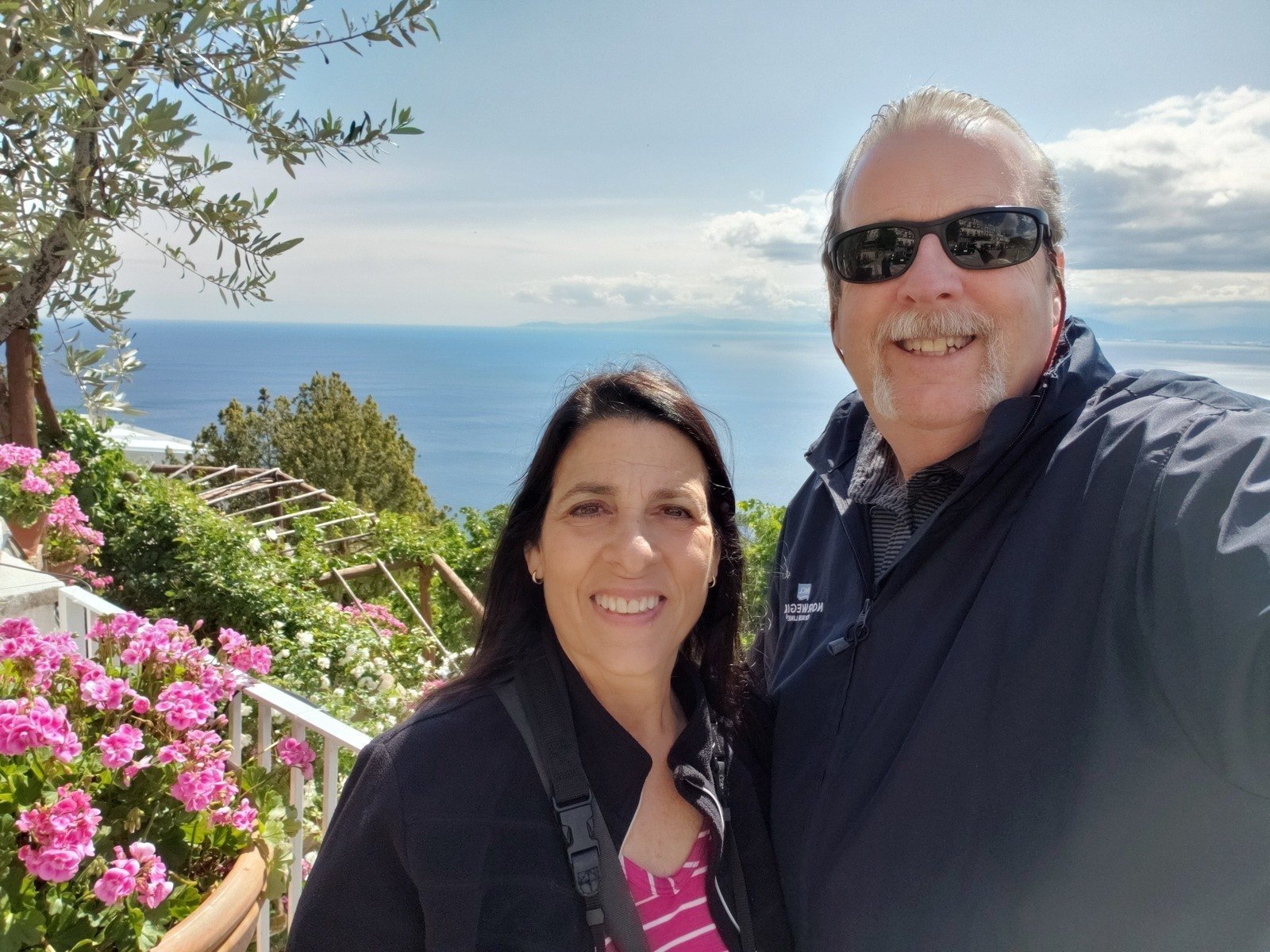 Deb and Mike Amalfi Coast