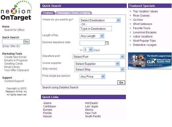 nexion ontarget screenshot