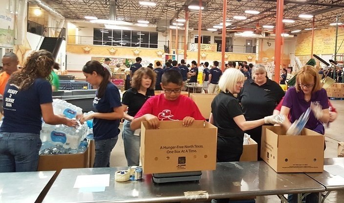 Nexion Day of Giving 2015 - North Texas Food Bank