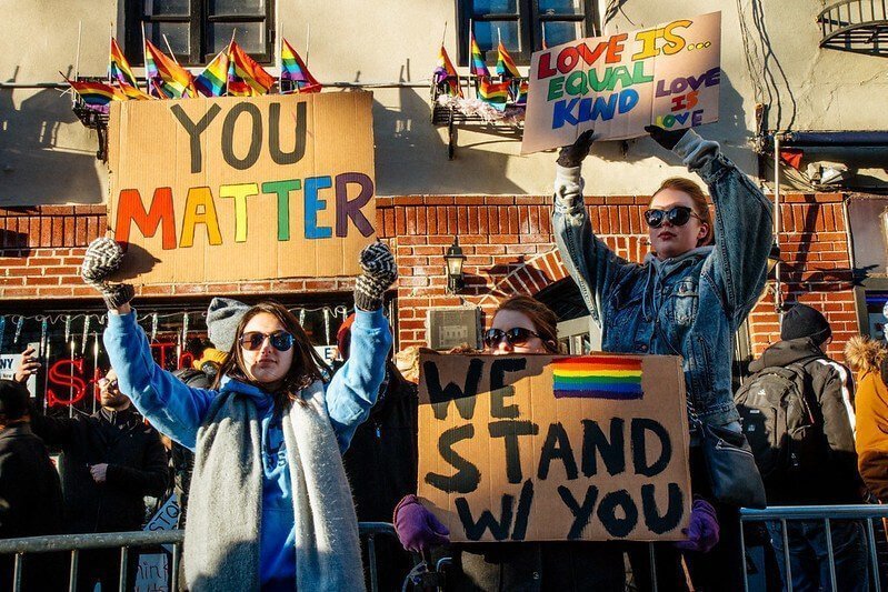 LGBTQ Protest Signs - We Stand With You