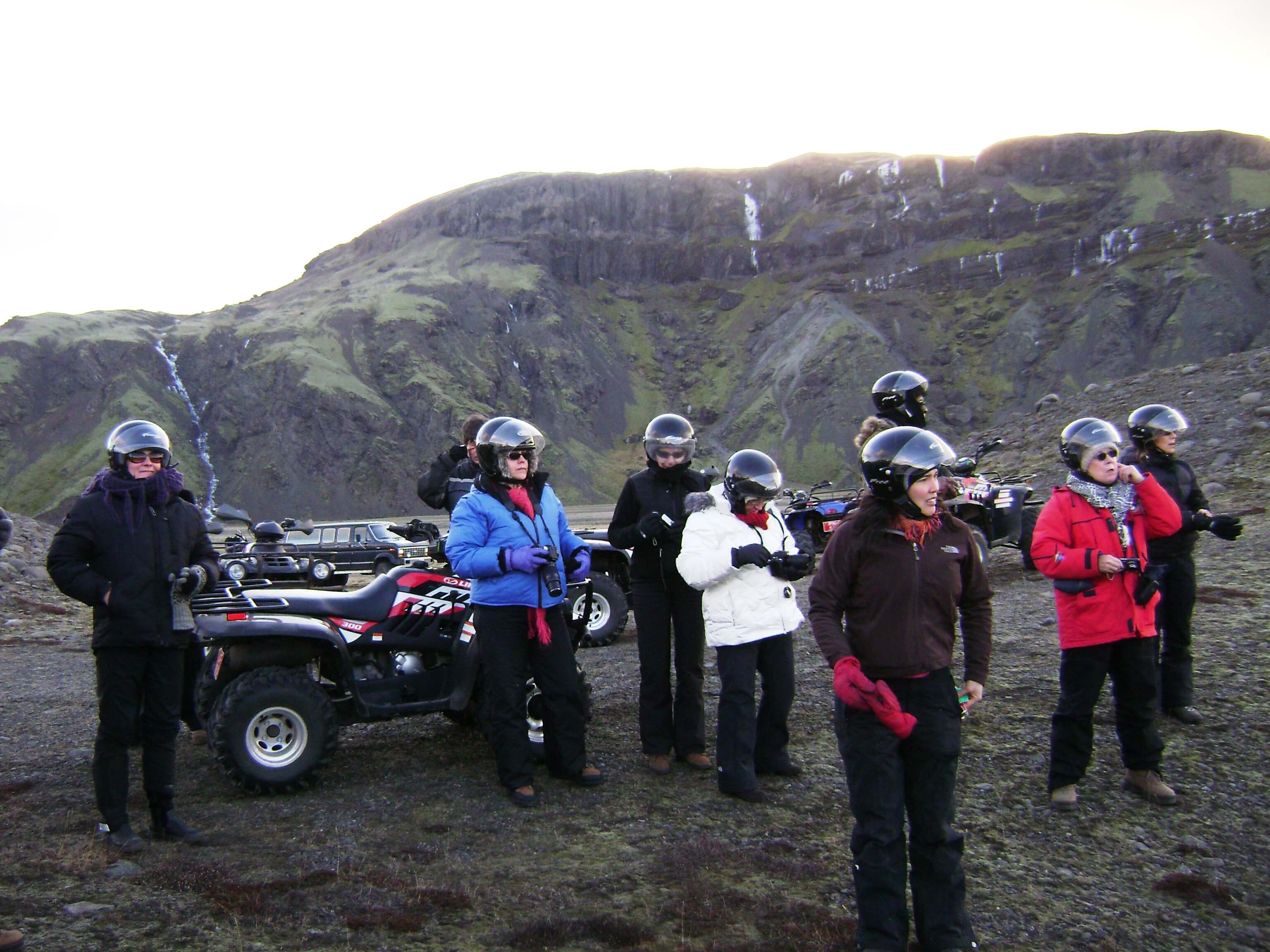 Vatnajokull Glacier, Lagoon, ATV Excursion travel agent familiarization trip